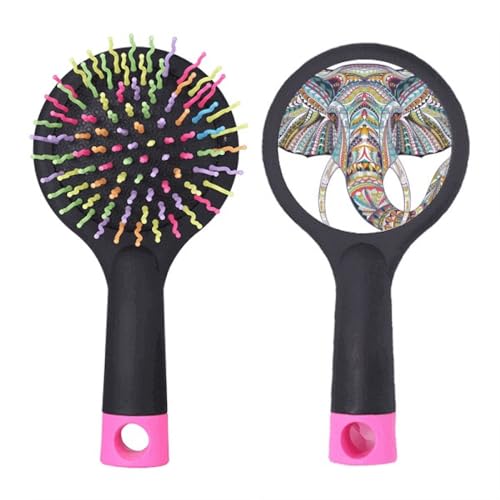 Brosse à cheveux démêlante à coussin d'air anti-nœuds et douce