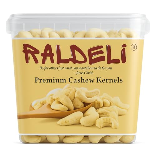 Image of RALDELI W240 Standard Size Cashew Nuts 1 Kg | Premium Whole Cashew Kernels | Fresh & Crunchy