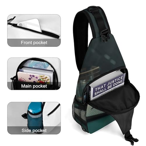 Bolso bandolera deportivo casual para viaje 38x20 cm miniatura 4