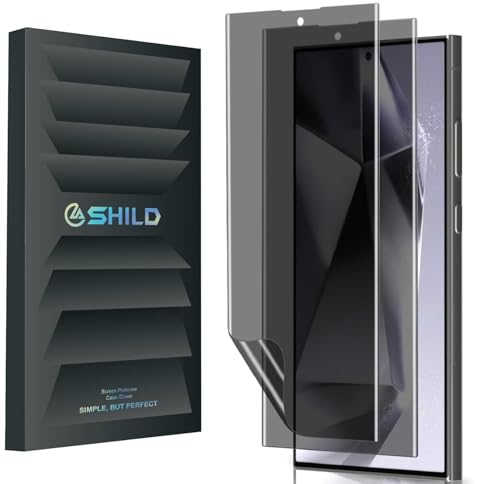 Image of SHILD - (Pack 1 Privacy Screen Protector for Samsung S23 Ultra | Edge to edge privacy (Anti Spy) screen protector guard for Galaxy S23 Ultra - Anti Spy /HD /Easy Application | Fingerprint Working