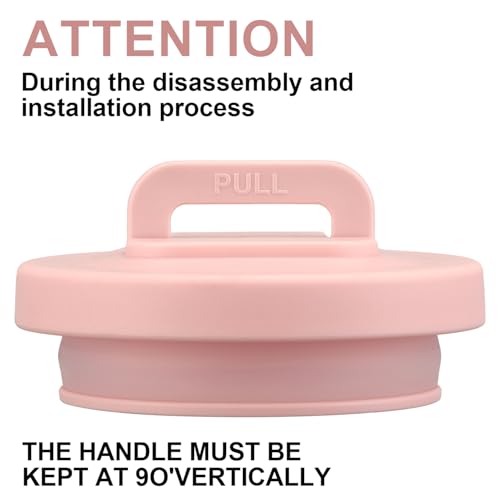 Image of JXXM 8 Oz Thermo Food Jar for Hot & Cold Food for Kids, Insulated Lunch Containers Hot Food Jar,Leak-Proof Vacuum Stainless Steel Wide Mouth Lunch Soup Thermo for School (Pink-Jellyfish)