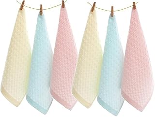 TENDSY Women Check Handkerchief - Cotton Hanky, Face TowelHanky for Kids Boys Girls for School ((Size 25x25 cm) (Pack of 6 Pc)-picture-22