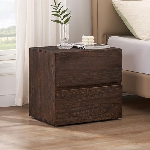 Table d'appoint avec 2 tiroirs pour salon chaleureux et coin lecture - 2