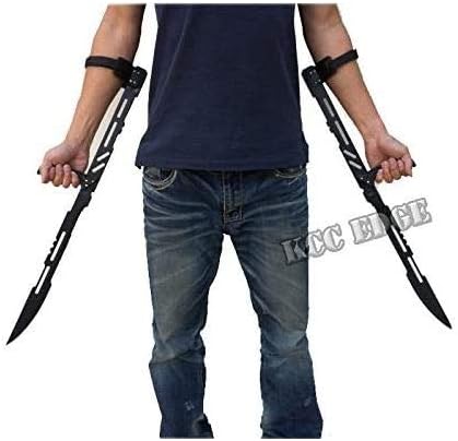 Tactical Knife Hunting Knife Survival Knife Fixed Blade Knife DOUBLE SWORD SET Razor Sharp Edge Camping Accessories Camping Gear Survival Kit Survival Gear Tactical Gear 79668