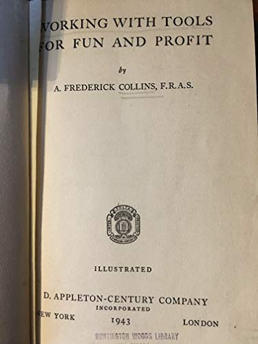 WORKING WITH TOOLS FOR FUN & PROFIT B072B5WPRW Book Cover