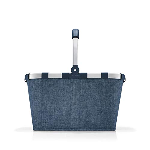 reisenthel carrybag in Twist Blau - Stabiler Einkaufskorb mit viel Stauraum und praktischer Innentasche - Elegantes und… - Image 7