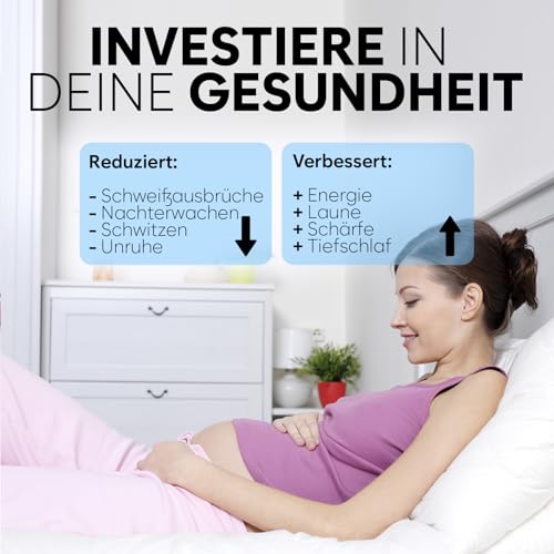 Adamson B10 Bed Cooling System - Twin 75' L x 39“ W - 100% Baumwolle Matratze Kühlung Bett-Pad für Nachtschweiß - Wasser Bett Kühler Ideal für heiße Schläfer - 5-Jahres-Garantie - Aqua