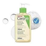 CeraVe Hydrating Foaming Oil Cleanser With 3 Essential Ceramides, Triglyceride, & Squalane, Oil-to-Foam Formula For Normal to Very Dry Skin, Face & Body Cleanser, Dermatologist Developed, 236ml