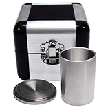 YUCHENGTECH Paint Density Specific Gravity Cup Stainless Steel Paint Density Determiner Pycnometer Coating Specific Gravity Cup(100ml)