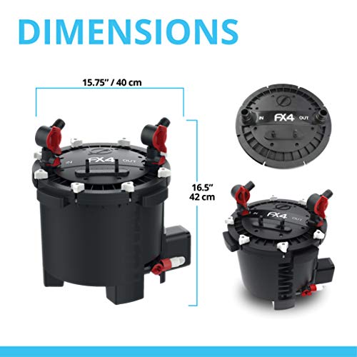 Fluval FX4 High Performance Aquarium Filter, Canister Filter for Aquariums up to 250 Gal. by Fluval - Image 7