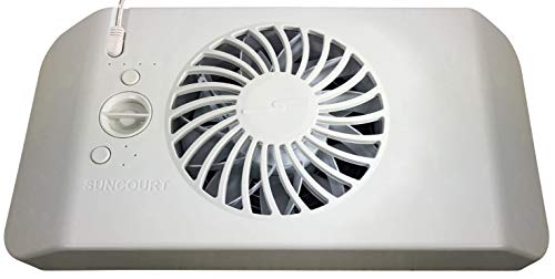 Suncourt Equalizer EZ8 Smart Register Booster Fan, Improve Heating and Air Conditioning Efforts HC600