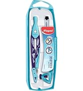 Maped - Coffret Compas Open Arctic Vibes - Compas Mine + Etui Mine + 1 Bague