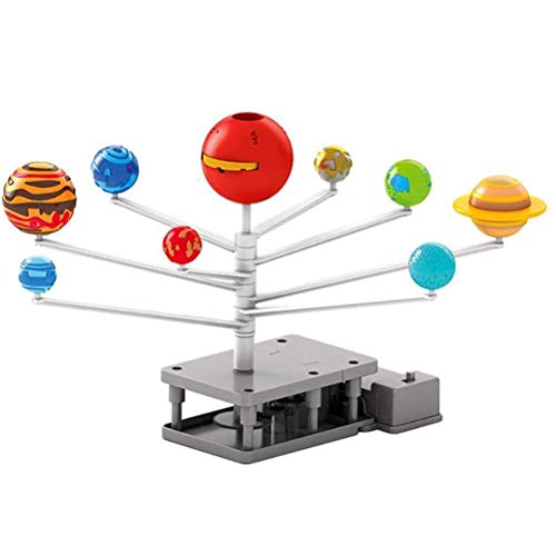 Dapuly Système solaire Planetarium Kit scientifique Planet DIY Modèle de projecteur avec 8 planètes solaires pour enfants adolescents classe pédagogique Outils éducatifs