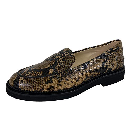 Tod's D70 mocassino college donna precious print effect shoes loafer women [36]