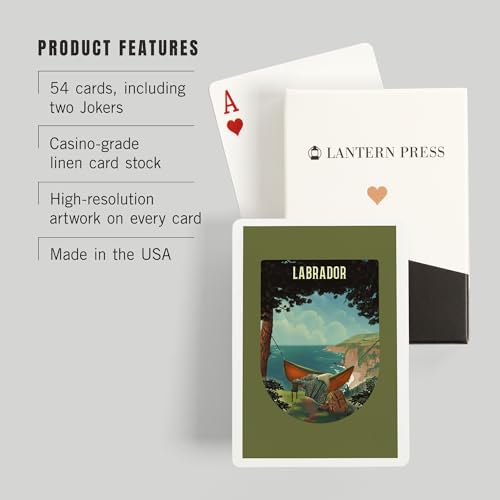 Baraja Póker Labrador Press Coastal Serie 52 Cartas miniatura 3