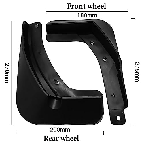 Garde-boue voiture Passat B8 protection splash flap b8 - 4