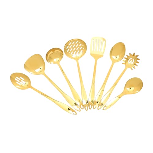 DONFAMDS Juego De Utensilios De Cocina Inoxidable Kit De Para Freír Para Saltear