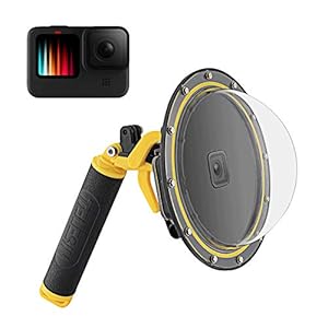 TELESIN Dome Port for GoPro Hero 11 Hero 10 Hero 9 Black, Underwater Dive Case Camera Lens Cover Protector with…