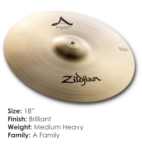 Avedis Zildjian Company 18 inch A Zildjian Rock Crash Cymbal - Thumbnail 2