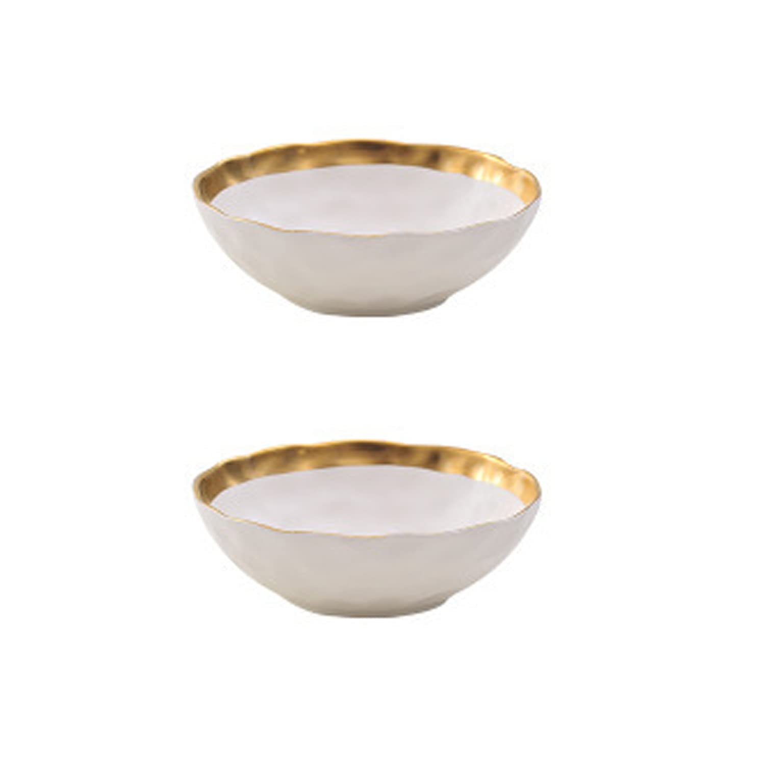 Set Di 2 Ciotole Per Noodle Ciotola Per Zuppa, Ciotole Per Cereali In Ceramica Vintage Per Pasta Per Insalata Di Riso E Cereali Per Zuppa,Ciotola Per Ramen-white||7.8 inches