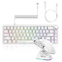 Amazon.co.jp: ATTACK SHARK X65PRO HE磁軸ゲーミングキーボード＆X11