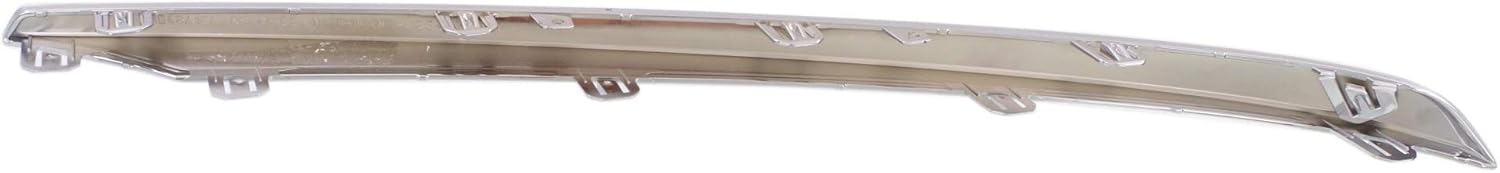 Evan Fischer Front Bumper Trim Compatible With 2015-2017 Acura TLX Chrome Passenger Side, Outer