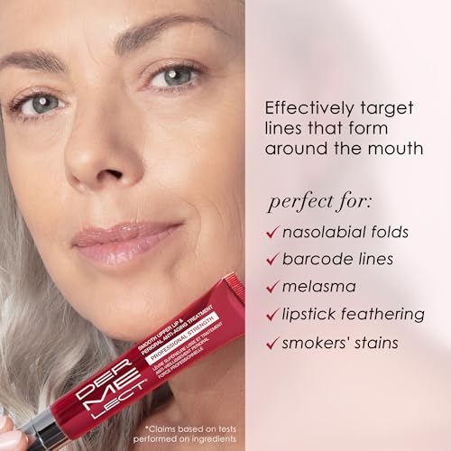 Dermelect Smooth Upper Lip & Perioral Anti-Aging Treatment - Professional Strength 15ml