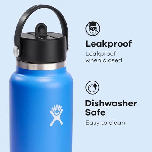 Hydro Flask 40 Oz Wide Flex Straw Cap Cascade - 4