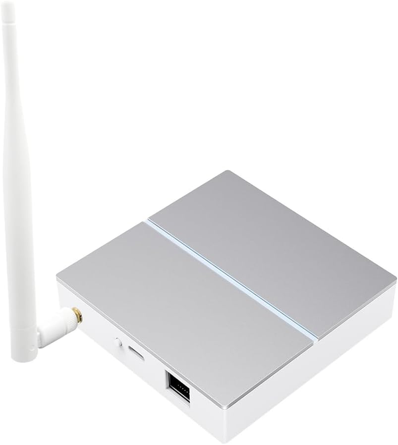 Zigbee3.0 Tuya Smart Wired Gateway Hub with Antenna for Efficient Home Remote Management