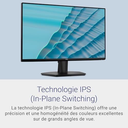 Dell SE2726H Écran LED 27 1920 x 1080 Full HD @ 144 Hz IPS 300 cdm² 1000:1 1 ms 2xHDMI avec Garantie de Advanced Exchange Basic Warranty - vue 7