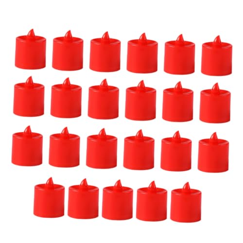Velas de té LED sin llama seguras para niños y mascotas, luces TOYANDONA recargables USB