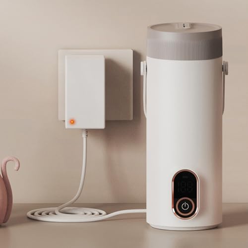 Pequeña Tetera Eléctrica Portátil Inoxidable Recargable miniatura 5