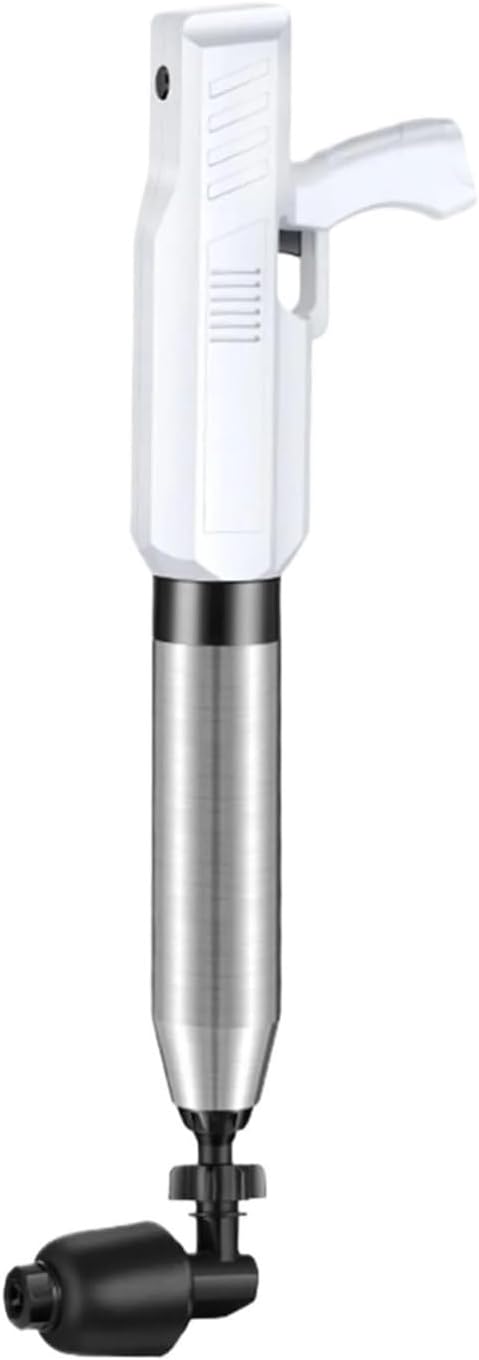 Powerful Electric Toilet Plunger Anti-splash Sewer Drain Pneumatic Dredge For Bathroom(BROWN)