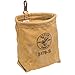 Klein Tools 5179S Water Repellent Pouch with Snap Clip, Made of Tough Canvas and Reinforced by Rope Around the Top