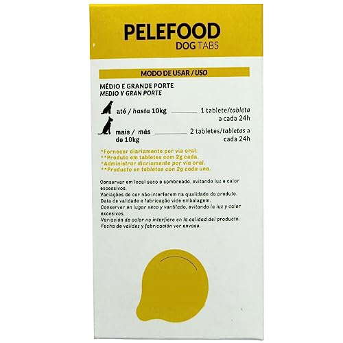 PELEFOOD DOG TABS 40G