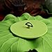 Vosarea 6pcs Artificial Water Lilies Lotus Simulation Pond Plants Floating Flowers Pond Decor Ornaments - White