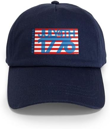 CafePress America250: July 4Th Adjustable Baseball Cap