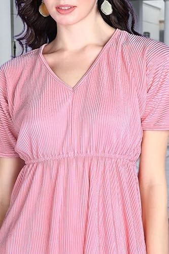 Image of POPWINGS Women Women Co Ord Set, Women Top and Bottom Set
