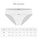 Hesta Rael Women's Organic Cotton Period Menstrual Sanitary Protective Underwear Panties / 3Pack (Large, 3 Black)