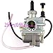 LT80 Carburetor with Fuel Switch Valve Petcock Intake Manifold for Suzuki LT 80 Quadsport ATV Carb, Replace 13200-40B10 13881-40B00 by TOPEMAI