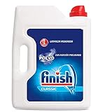 Finish Polvo elimina toda la suciedad como manchas de lasaña al horno, tazas de cereales y ollas sucias