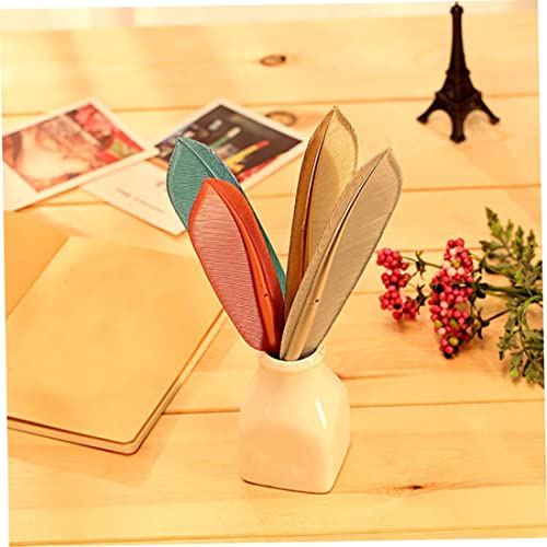 1 Pcs Carino Novità Bella Novità Forma Piuma da