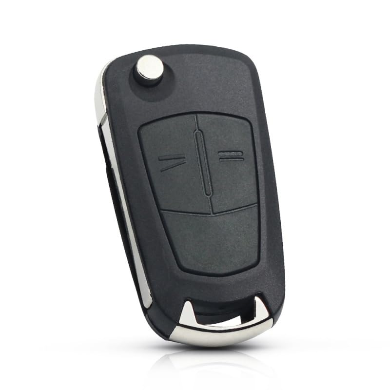 Suitable for Remote Car Key 433Mhz for Opel/Vauxhall Astra H 2004-2009 Zafira B 2005-2013 Vectra C 2002-2008 Corsa D 2007-2012(White)