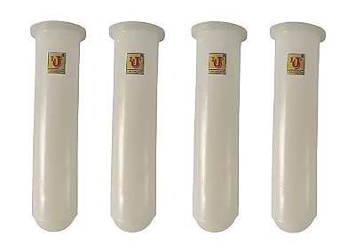 Lab Junction Centrifuge Machine Test Tube Holder White 4 Pieces 12 X 15 ml Height 9 cm Width 2 cm OD 20.62 mm L J 101 F 
