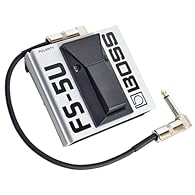 Boss FS-5U foot button momentary switch including patch cable 30 cm Versatile, e.g. as a hold pedal/sustain pedal, tap speed, loop operation Robust construction with rubberised base Polarity switchable / dimensions: 95 x 89 x 50 mm (L x W x H) 6.3 mm...
