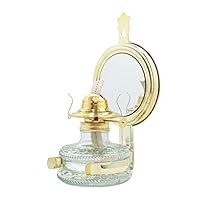 Lampe à Pétrole Ancienne La Meilleure – Paris – 26 Cm Avec Verre – XIXe