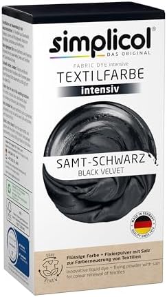 Barwnik Simplicol do tkanin Royal blue, granatowy, łatwe farbowanie tkanin w pralce, w zestawie barwnik i utrwalacz