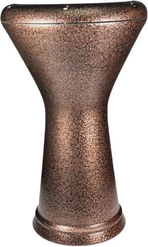 Professional Egyptian Darbuka Drum – Pure Performance Series P4, Premium Aluminum Body, Studio-Grade Sound, Synthetic Head, 22cm Solo & 23cm Sombaty (Sombaty - 23 cm (9 in))