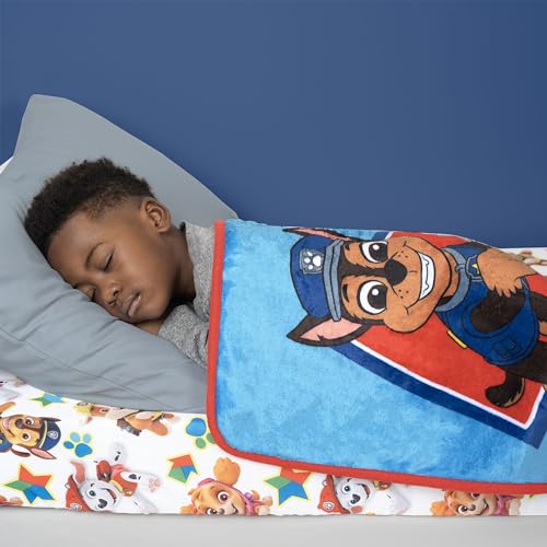 Couverture peluche Paw Patrol interactive et musicale au confort extra chaud