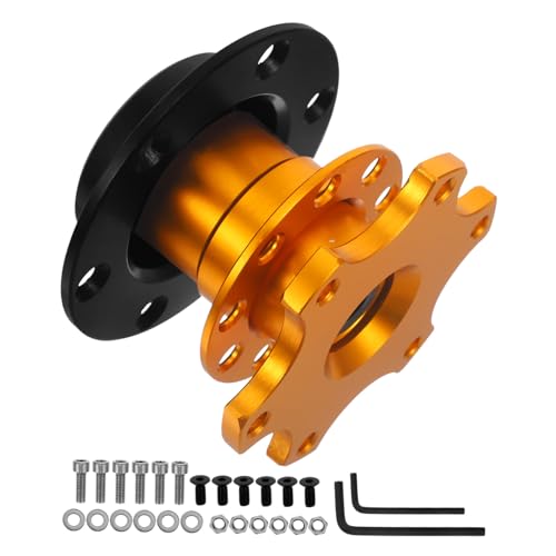 ULTECHNOVO Lenkradnabenadapter Quick-release Für Universeller Lenkrad-disassemblierungsadapter Robustes Und Langlebiges Design Sichere Verbindung Für Verschiedene Fahrzeugmodelle Einfache ULTECHNOVO Lenkradnabenadapter Quick-release Für Universeller Lenkrad-disassemblierungsadapter Robustes Und Langlebiges Design Sichere Verbindung Für Verschiedene Fahrzeugmodelle Einfache